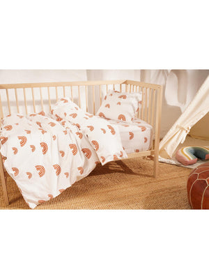Safemom %100 Pamuk Nevresim Seti - Turuncu