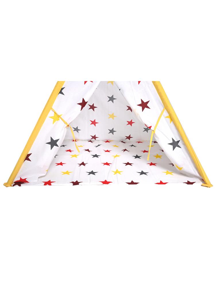 SafeMom Ahşap Kızılderili Oyun Çadırı