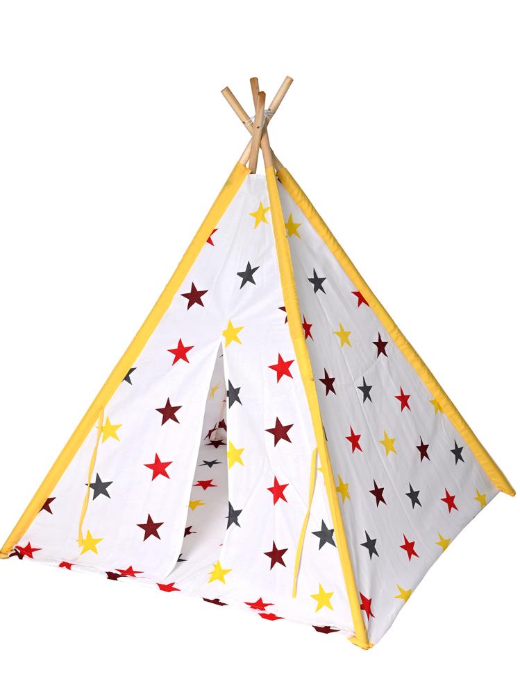 SafeMom Ahşap Kızılderili Oyun Çadırı