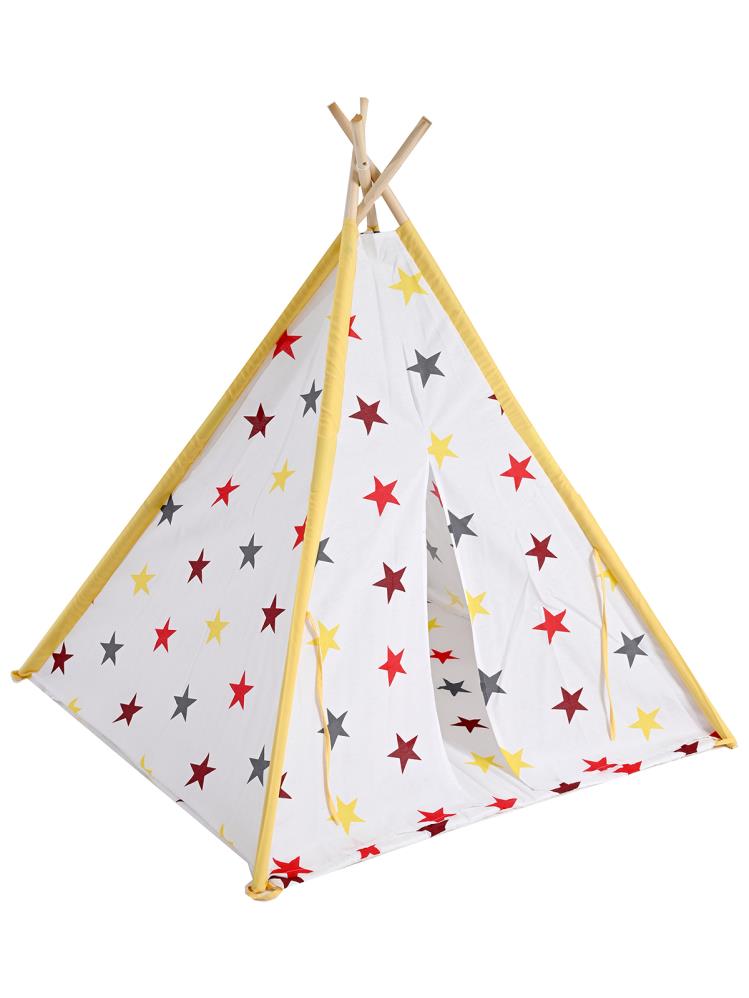 SafeMom Ahşap Kızılderili Oyun Çadırı