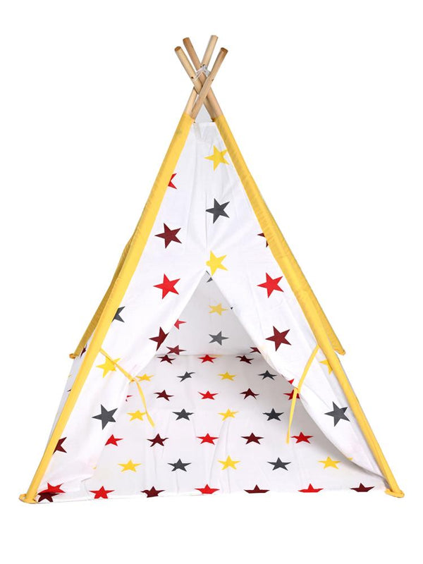 SafeMom Ahşap Kızılderili Oyun Çadırı