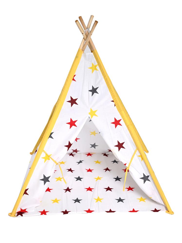 SafeMom Ahşap Kızılderili Oyun Çadırı