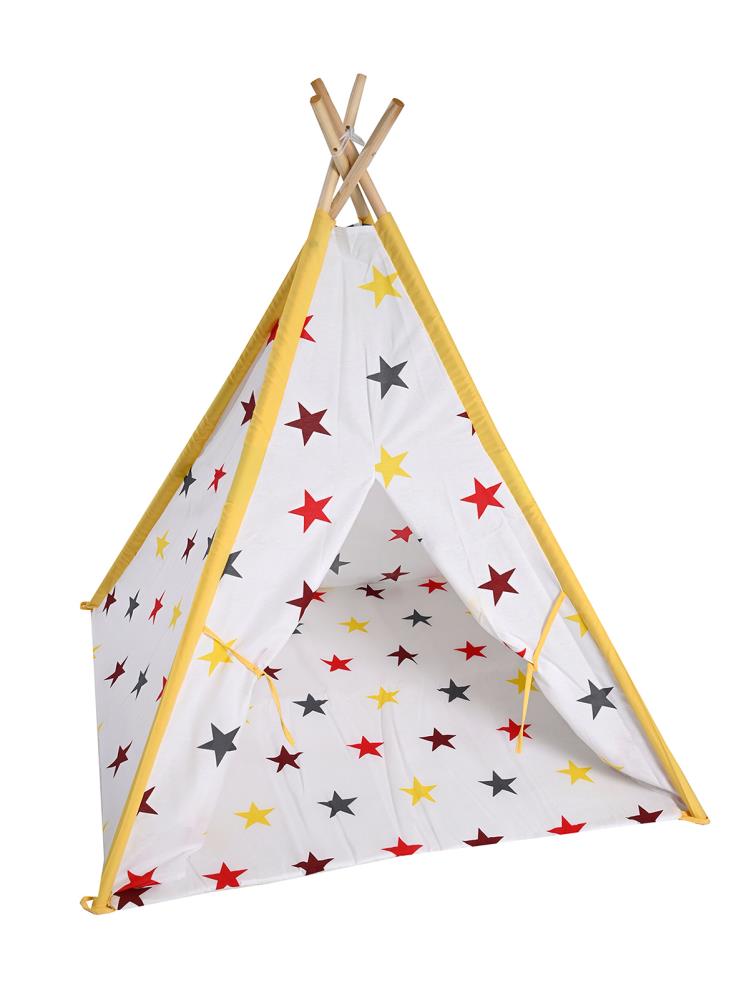 SafeMom Ahşap Kızılderili Oyun Çadırı