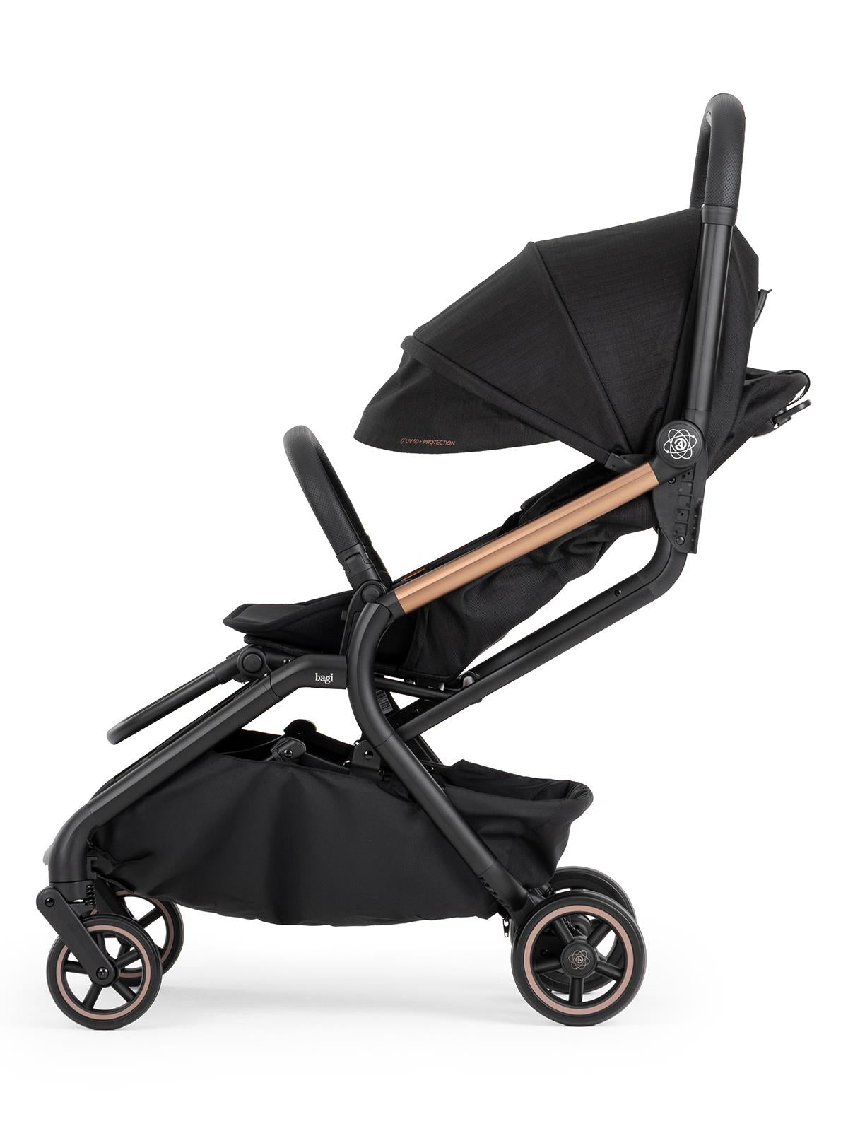 Bagi Atom Tek Yönlü  Bebek Arabası - Siyah