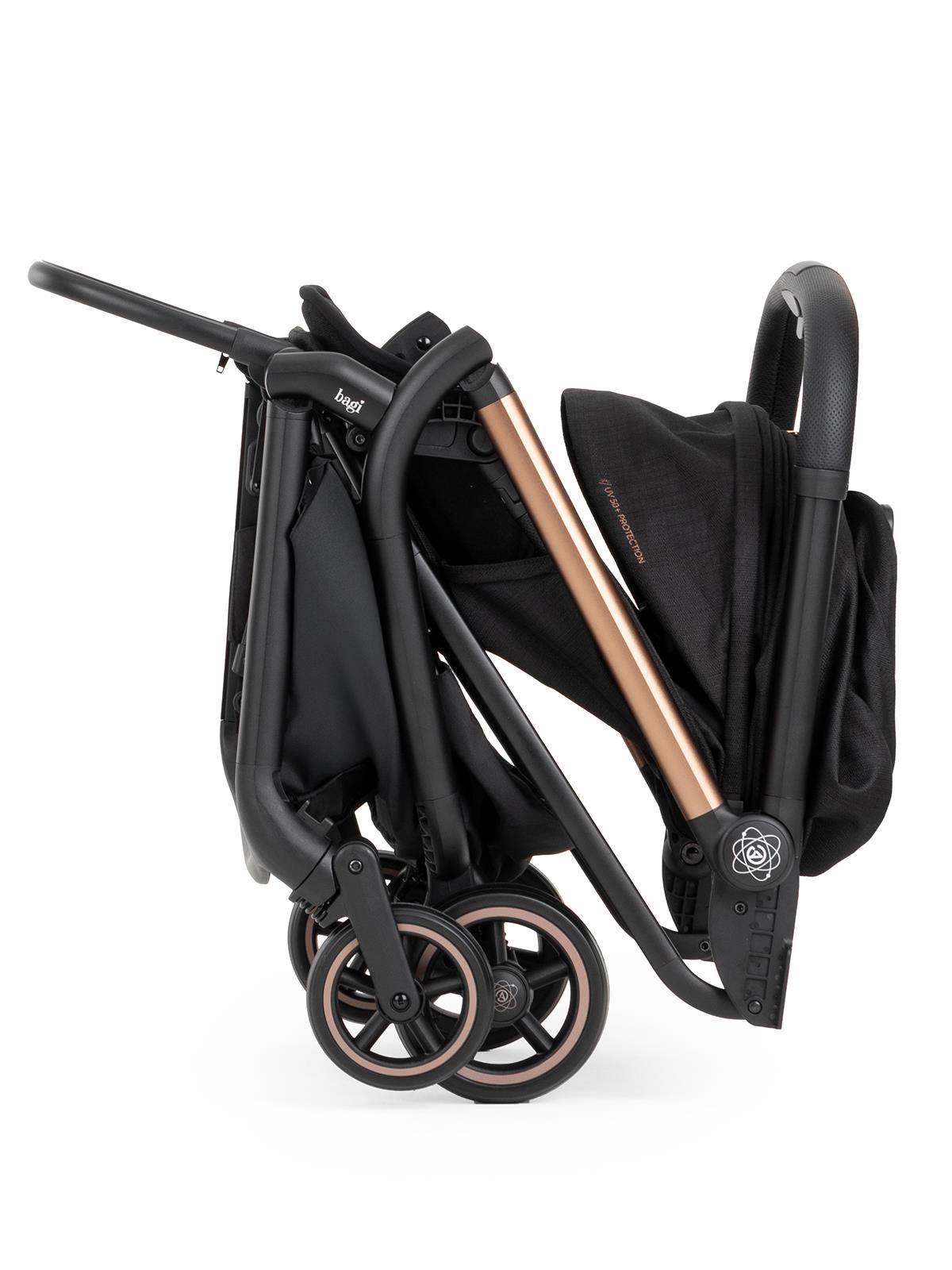 Bagi Atom Tek Yönlü  Bebek Arabası - Siyah