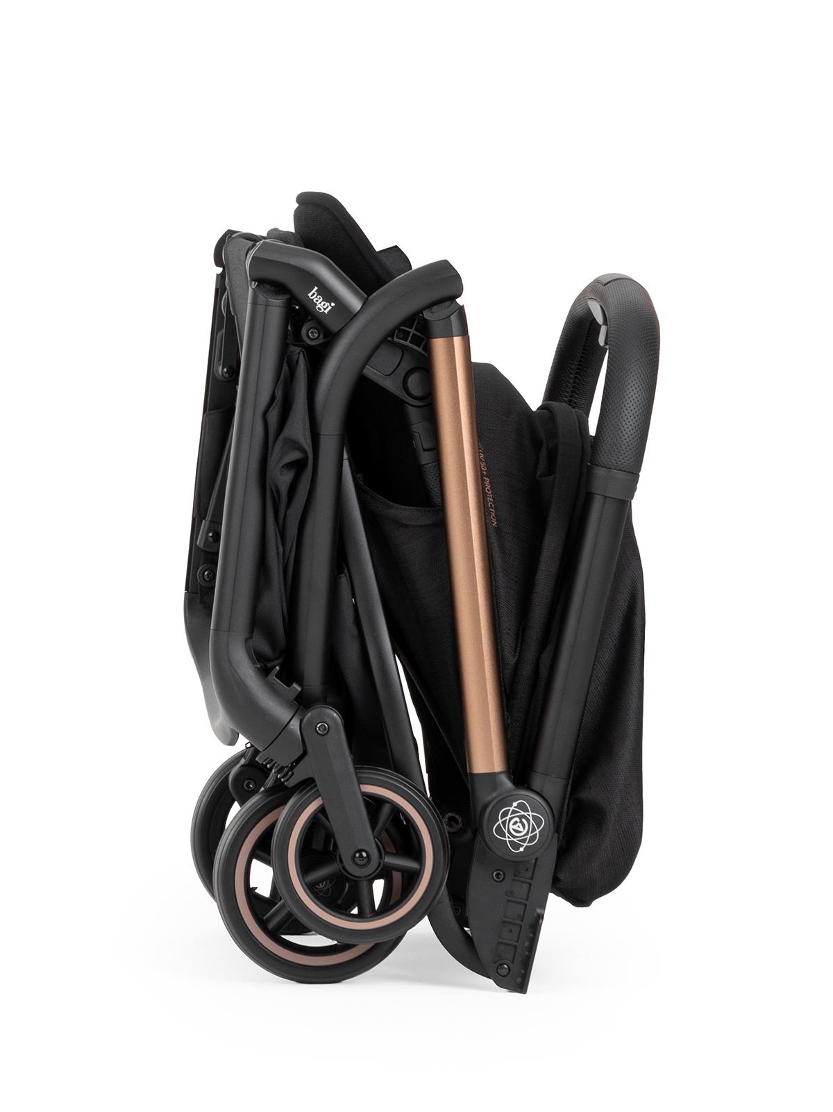 Bagi Atom Tek Yönlü  Bebek Arabası - Siyah