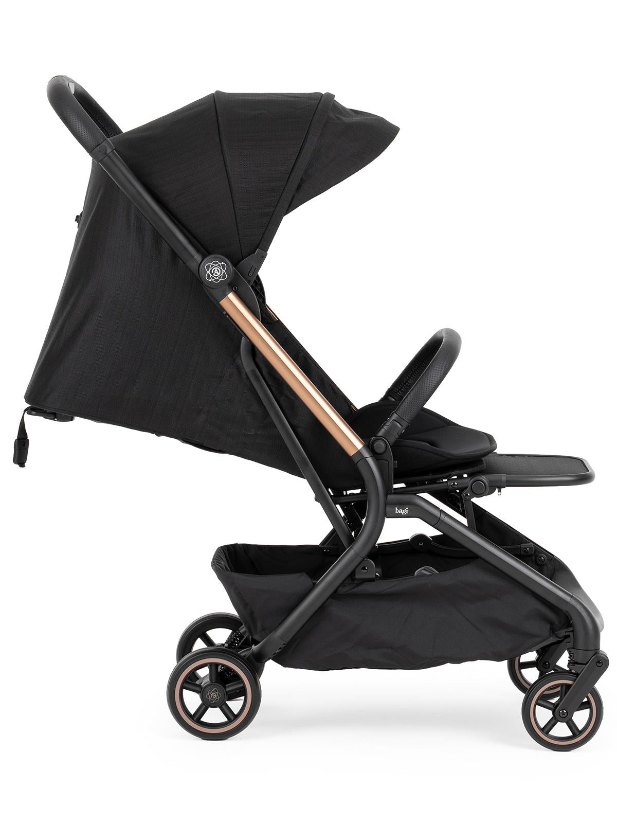 Bagi Atom Tek Yönlü  Bebek Arabası - Siyah