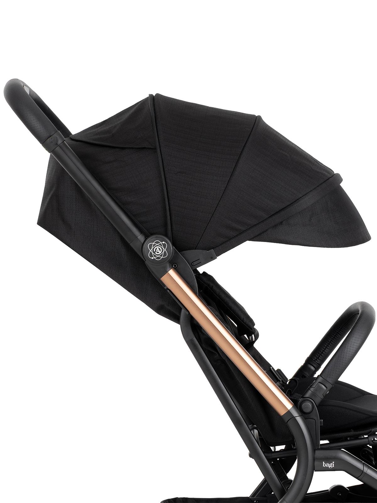 Bagi Atom Tek Yönlü  Bebek Arabası - Siyah