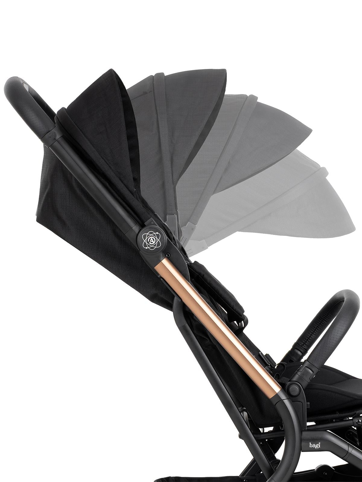 Bagi Atom Tek Yönlü  Bebek Arabası - Gri