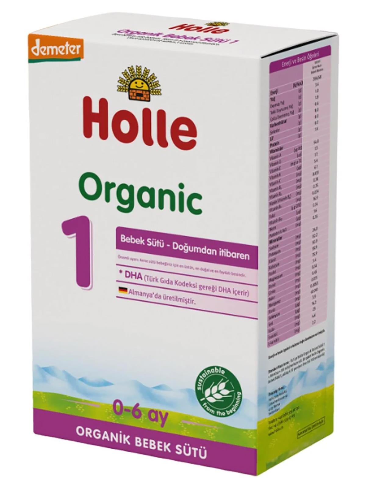 Holle Organik 1 Bebek Sütü 400 Gr