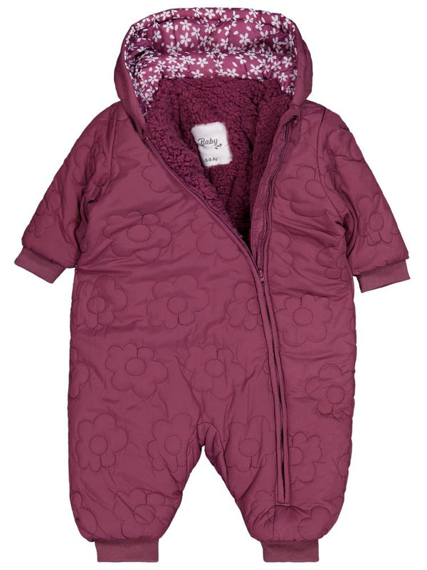 Civil Baby Çiçek Kapitone 6-18 Ay Astronot - Lila