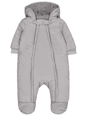Civil Baby Kız Bebek  Basic Astronot Tulum  6-18 Ay  - Gri