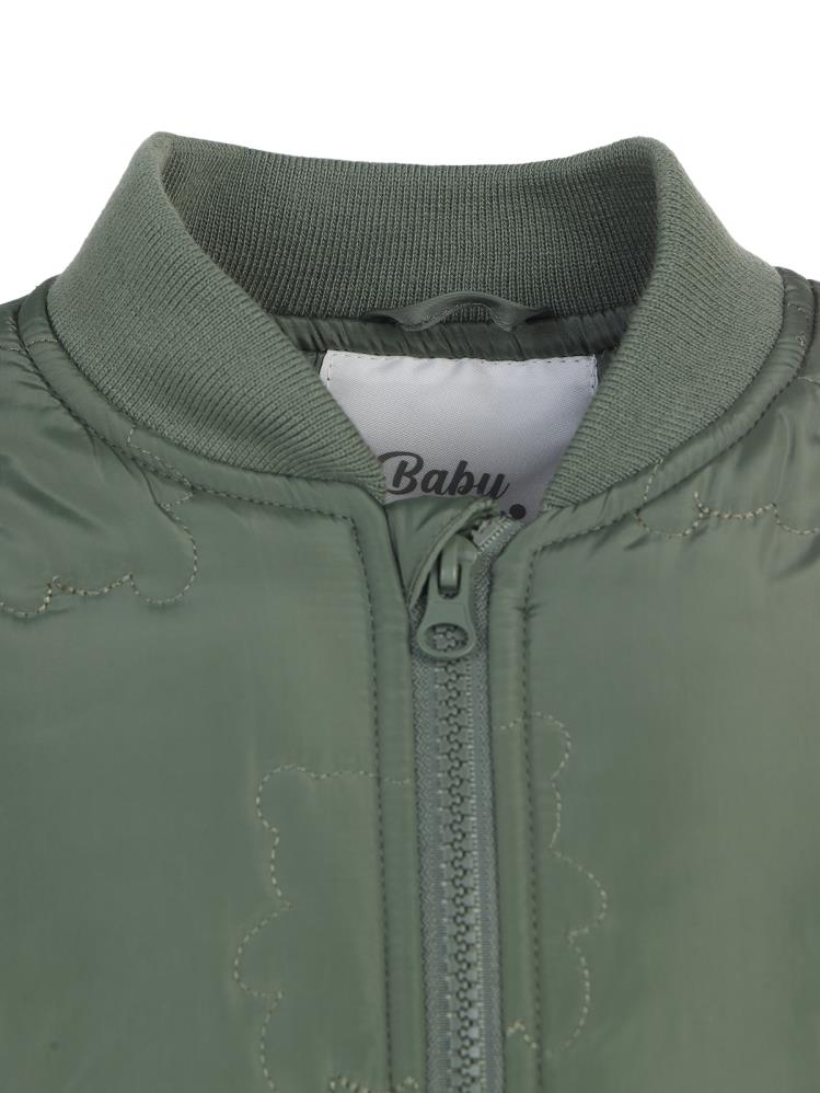 Civil Baby Ayıcık Kabartmalı 6-18 Ay Ceket - Haki