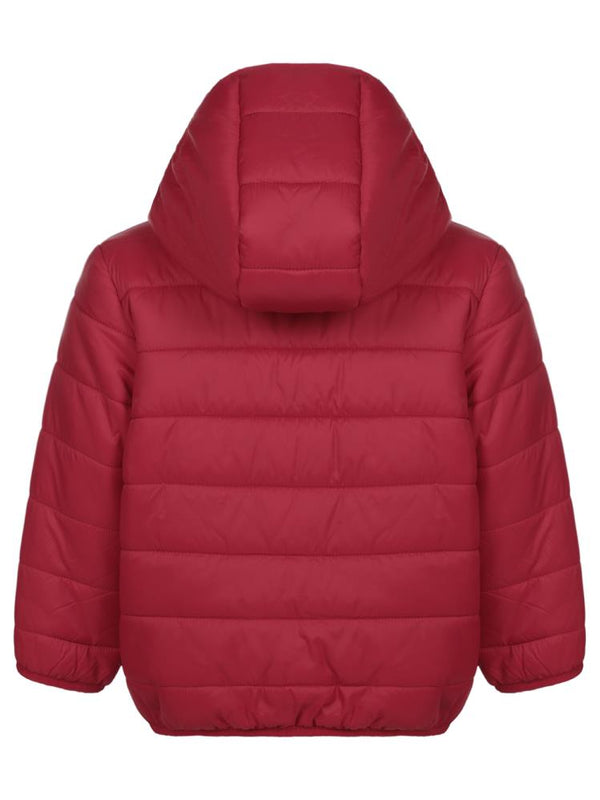 Civil Boys Ray Desenli Parlak 2-5 Yaş Mont - Kırmızı