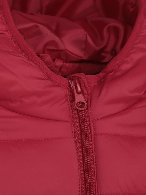 Civil Boys Ray Desenli Parlak 2-5 Yaş Mont - Kırmızı