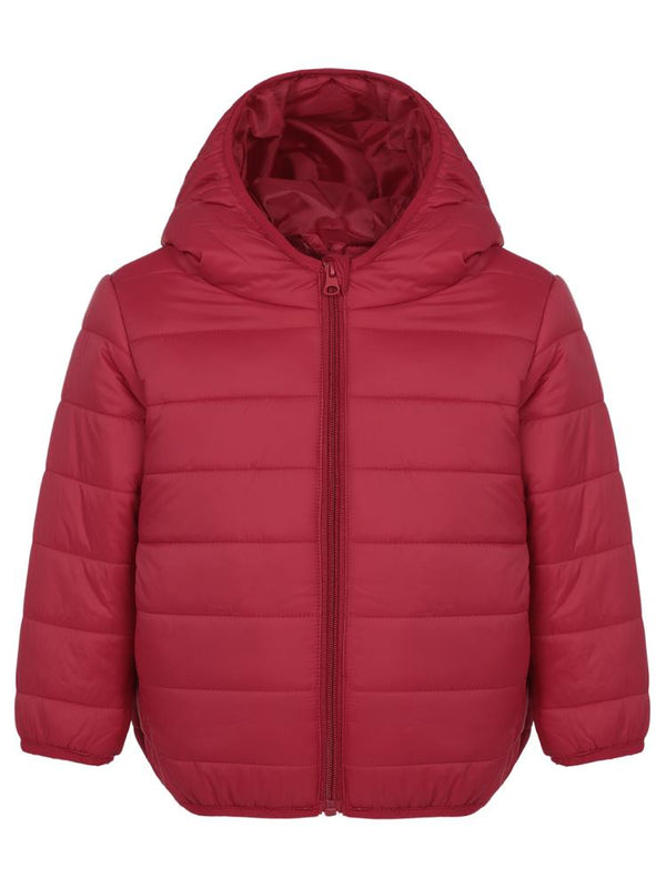 Civil Boys Ray Desenli Parlak 2-5 Yaş Mont - Kırmızı