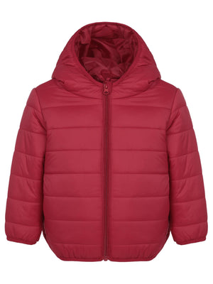 Civil Boys Ray Desenli Parlak 2-5 Yaş Mont - Kırmızı