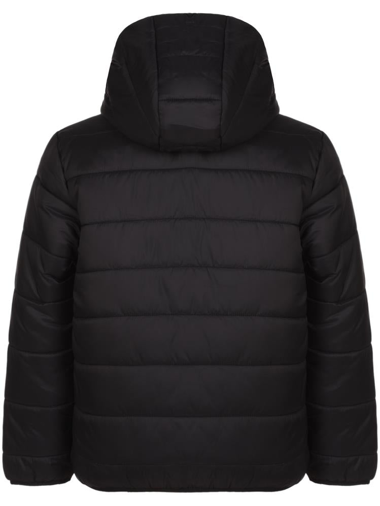 Civil Boys Ray Desenli Parlak 10-13 Yaş Mont - Siyah