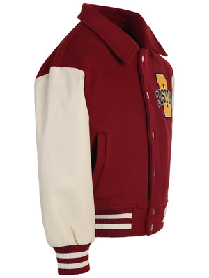Civil Boys 1986 Dinozor Armalı 6-9 Yaş Ceket - Bordo