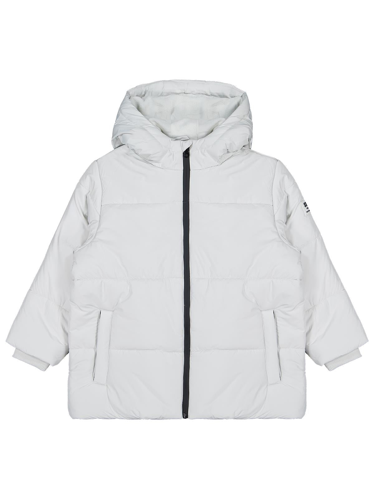 Civil Boys Kapşonlu Şişme 10-13 Yaş Mont - Gri