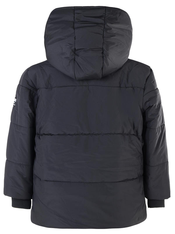 Civil Boys Kapşonlu Şişme 10-13 Yaş Mont - Gri