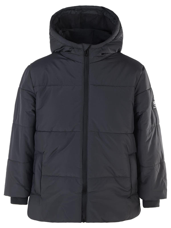 Civil Boys Kapşonlu Şişme 10-13 Yaş Mont - Gri