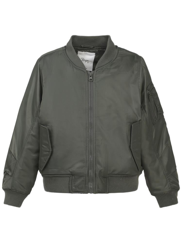 Civil Boys Kolu Cepli 10-13 Yaş Mont - Haki