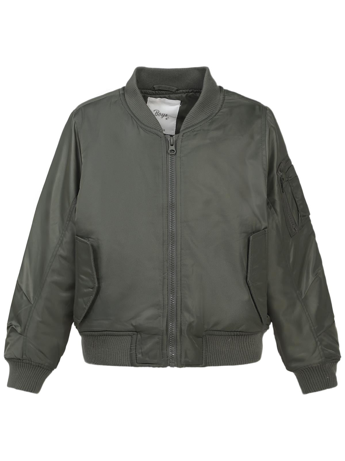 Civil Boys Kolu Cepli 10-13 Yaş Mont - Haki