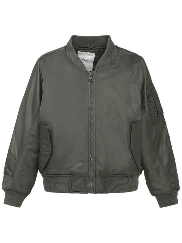 Civil Boys Kolu Cepli 10-13 Yaş Mont - Haki