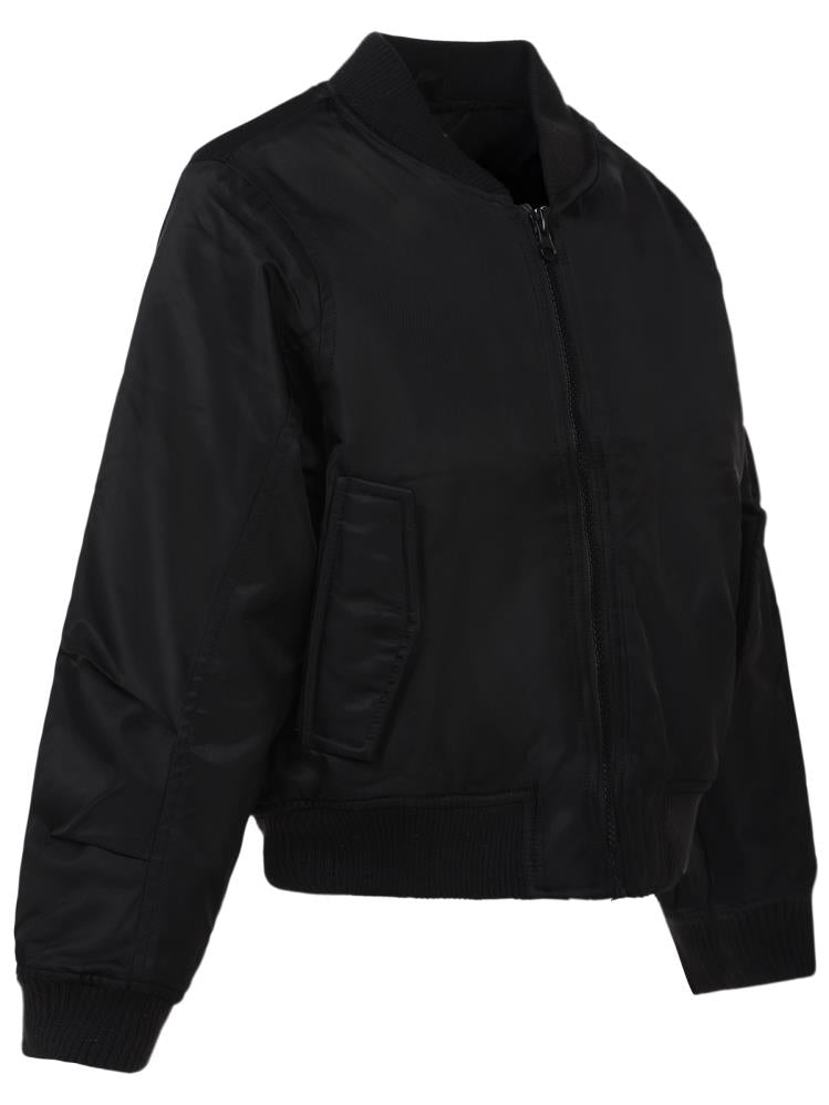 Civil Boys Kolu Cepli 10-13 Yaş Mont - Siyah