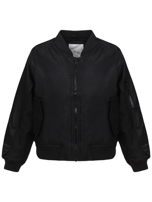 Civil Boys Kolu Cepli 10-13 Yaş Mont - Siyah