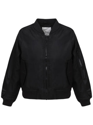 Civil Boys Kolu Cepli 10-13 Yaş Mont - Siyah