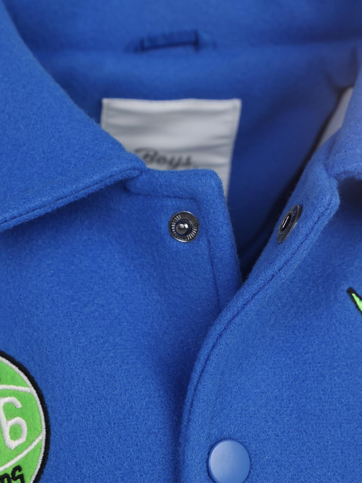 Civil Boys 1986 Dinozor Armalı 2-5 Yaş Ceket - Mavi