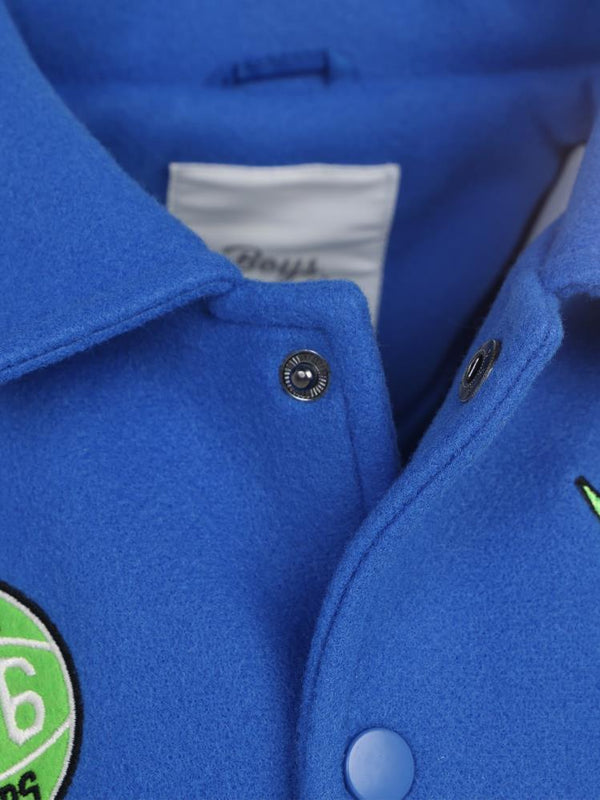 Civil Boys 1986 Dinozor Armalı 2-5 Yaş Ceket - Mavi