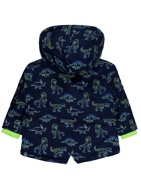 Civil Boys Dinozor Baskılı 2-5 Yaş Mont - Lacivert