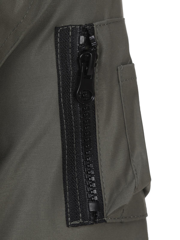 Civil Boys Kapşonu Kürklü 2-5 Yaş Mont - Haki