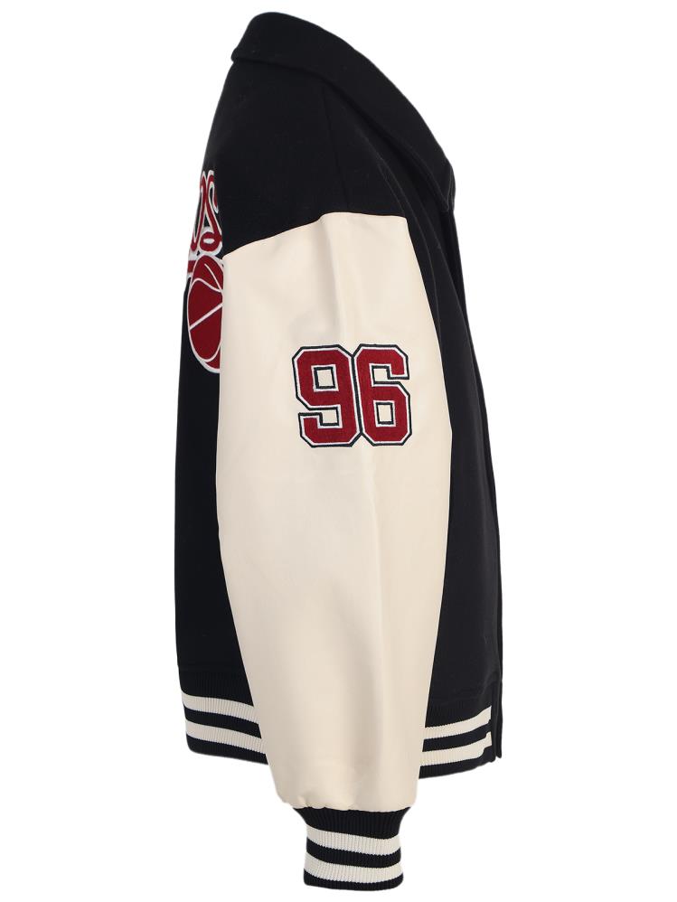 Dinozor Armalı 10-13 Yaş Ceket - Siyah