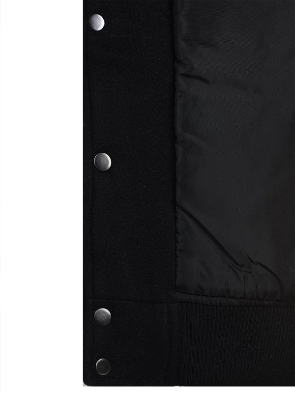 Dinozor Armalı 10-13 Yaş Ceket - Siyah