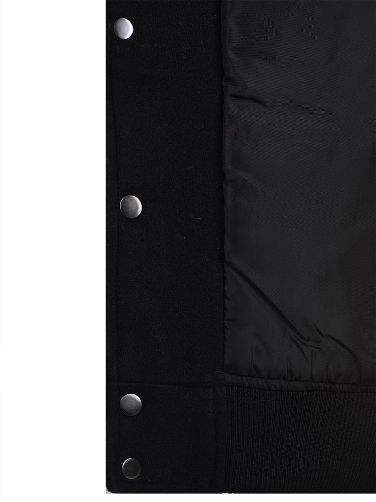 Dinozor Armalı 10-13 Yaş Ceket - Siyah