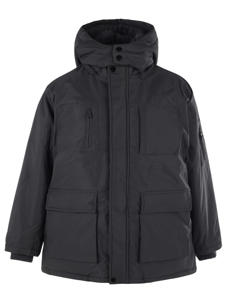 Civil Boys Kolu Cepli Parka 10-13 Yaş Mont - Gri