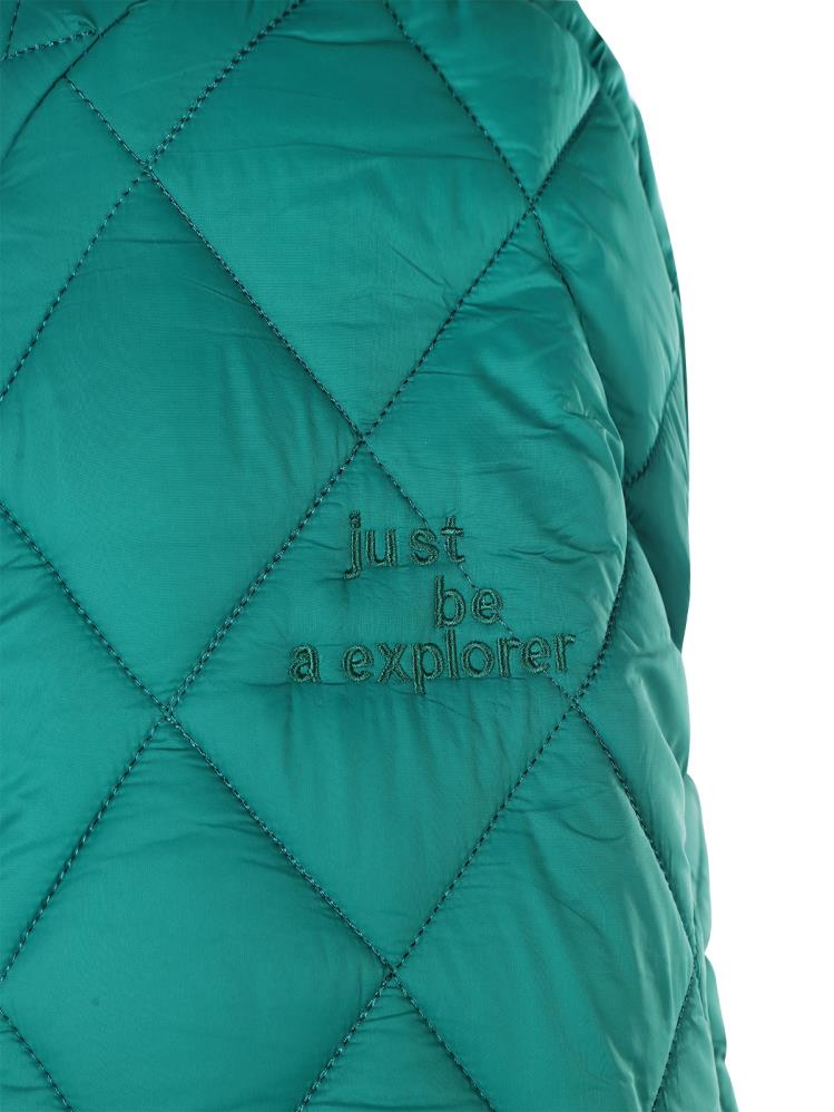 Civil Boys Ribanalı 6-9 Yaş Mont - Yeşil