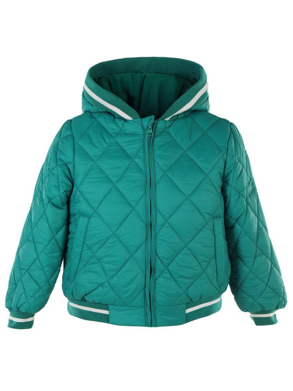 Civil Boys Ribanalı 6-9 Yaş Mont - Yeşil