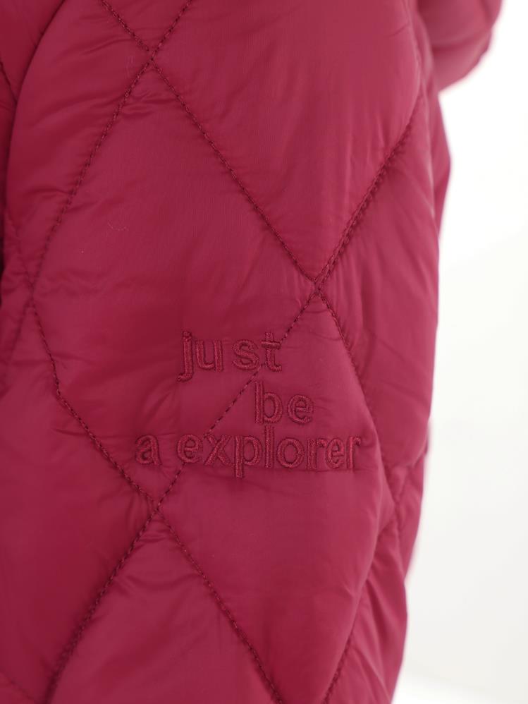 Civil Boys Ribanalı 2-5 Yaş Mont - Kırmızı