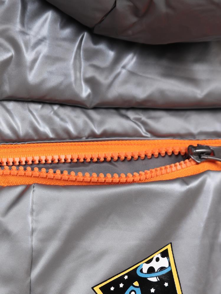 Civil Boys Astronot Baskılı 2-5 Yaş Mont - Gri