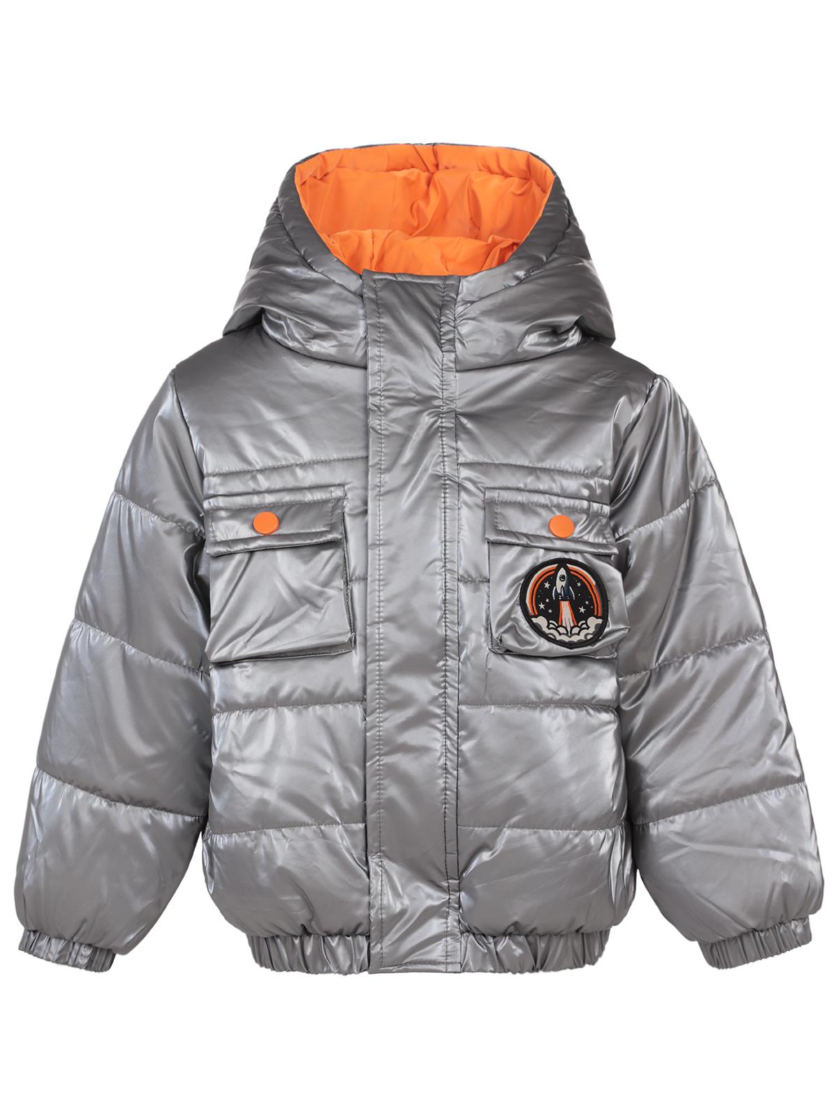 Civil Boys Astronot Baskılı 2-5 Yaş Mont - Gri