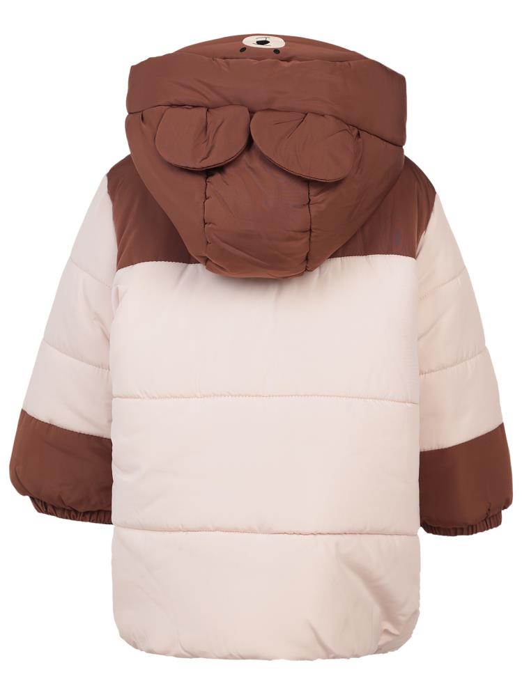 Civil Boys Ayıcık Baskılı 2-5 Yaş Mont - Kahve