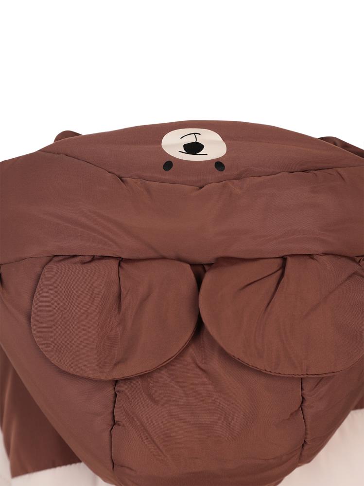 Civil Boys Ayıcık Baskılı 2-5 Yaş Mont - Kahve