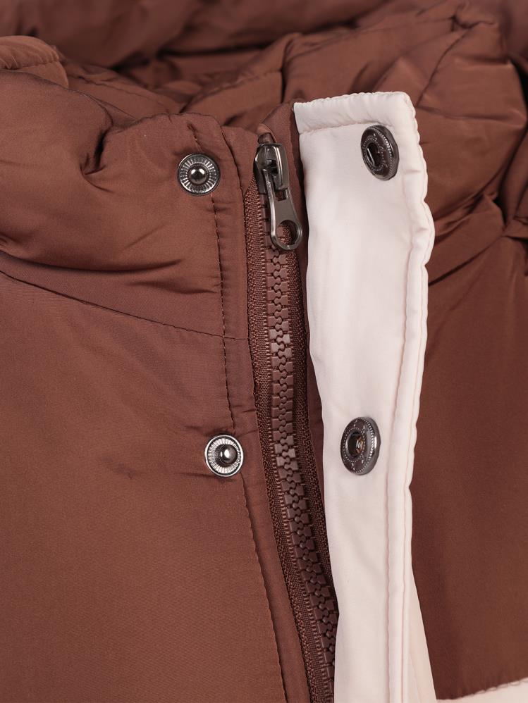 Civil Boys Ayıcık Baskılı 2-5 Yaş Mont - Kahve