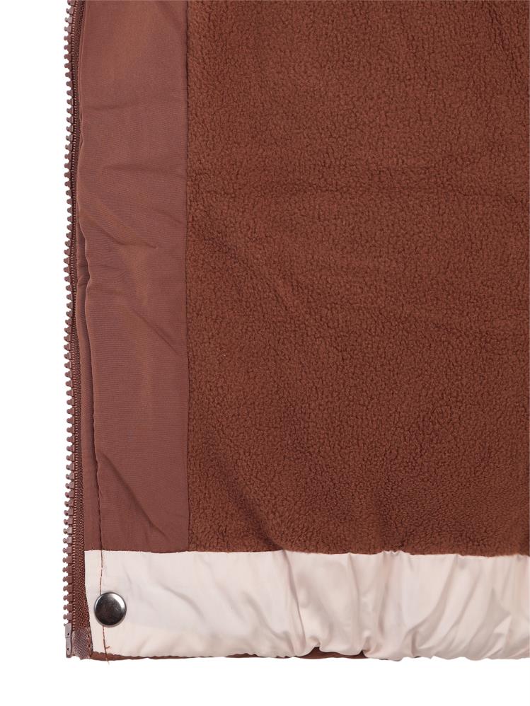 Civil Boys Ayıcık Baskılı 2-5 Yaş Mont - Kahve