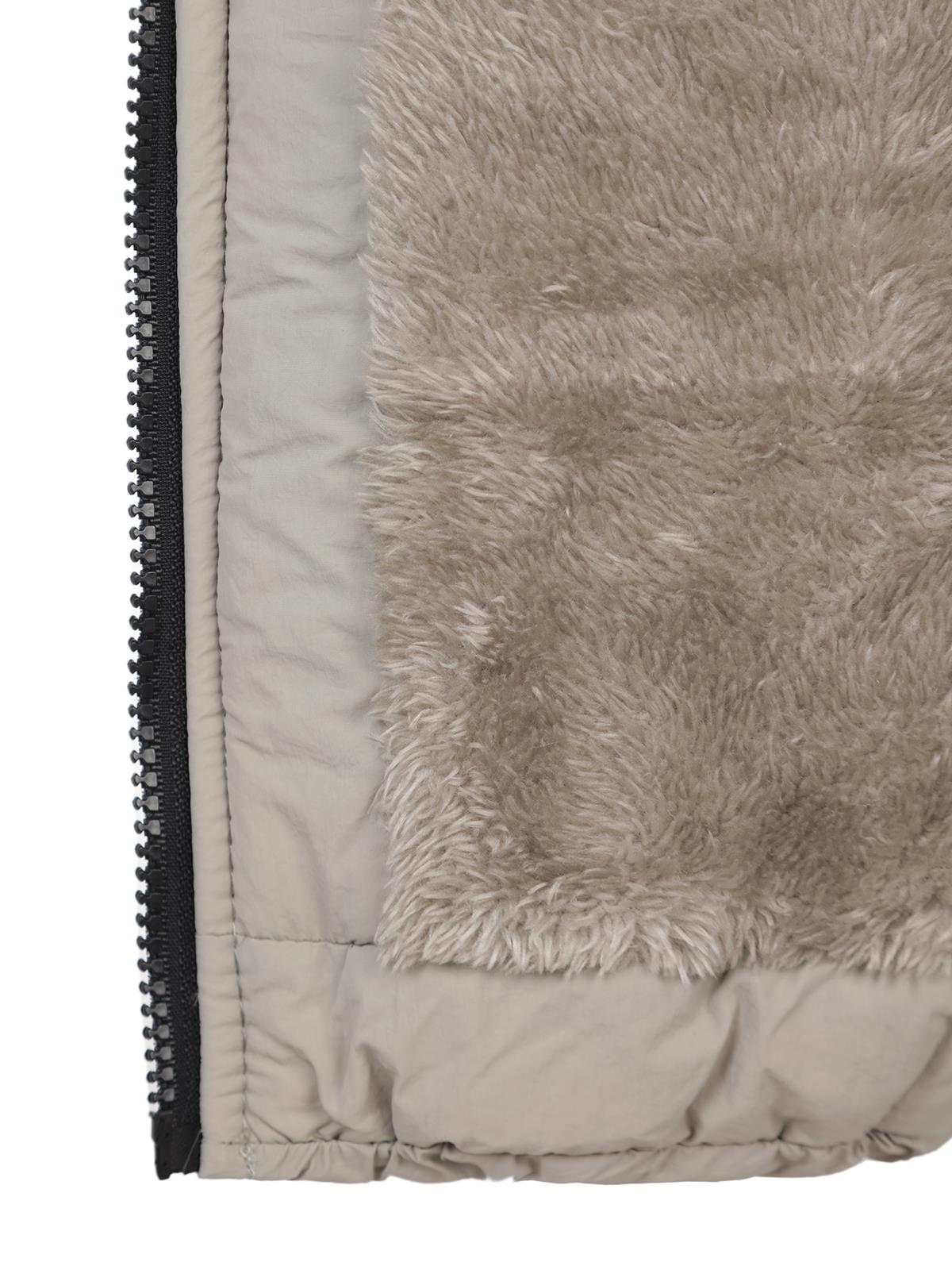 Civil Boys Kürk Kapşonlu 2-5 Yaş Mont - Bej